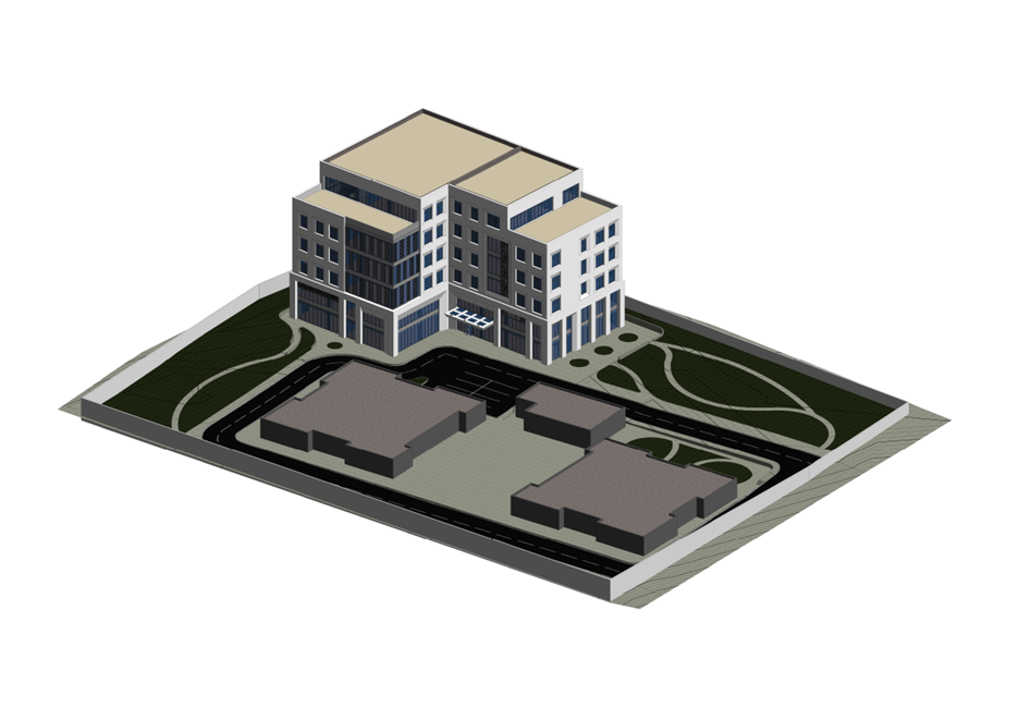 Ministry of Habitat (MHUV) headquarters render